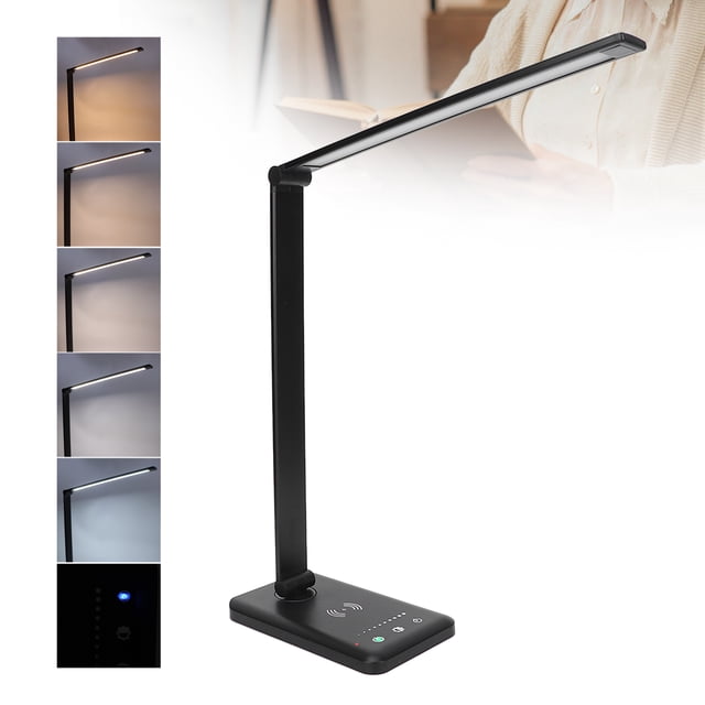 Luz de Escrito de Oficina Incondicional, Aleación de Aluminio Lámpara de Escritorio Led Plegable Ojo Para El Salón de la Casa Belleza