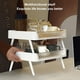 thumbnail image 4 of Soporte de estante Estilo cajón Plegable Multifuncional Olla caliente para vegetales Organizador de alimentos Estante Accesorios de cocina Almacenamiento y organización del hogar 1 pieza pequeña Kearding HA063699-01B, 4 of 6