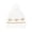 White0904&29, variant on Christmas Cuffed Beanie Hat for Teens, Thick Soft Warm Knitted Hat with Gold Heart Pattern & Large Pom Pom, Winter Festive Xmas Holiday Party Supplies Black