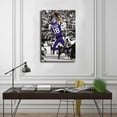 thumbnail image 3 of Justin Jefferson Canvas Poster Bedroom Decor Landscape Office Room Decor Gift, 3 of 8