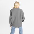 thumbnail image 2 of Women's Gameday Couture Gray South Carolina Gamecocks Oversized Training Day Corded Sweatshirt, 2 of 6