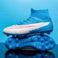 thumbnail image 3 of Zapatos de fútbol para hombre, botas de fútbol de entrenamiento, antideslizantes, tacos ultraligeros, deportes al aire libre, superventas, de alta calidad, ligeras para adultos, 3 of 4