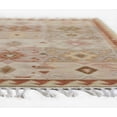 thumbnail image 3 of Momeni Nomad Hand Knotted Wool Traditional Rust Area Rug 3'6" X 5'6", 3 of 7