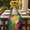 Green Yellow Red, variant on Colorful Pigment Table Runner - 48 Inch Long, Kitchen Dining Table Runner Dresser Scarves, Abstract Color Block Oil Painting Farmhouse Decor for Coffee Tables Wedding Party Banquet