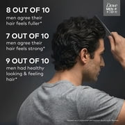 Dove Men+Care Shampoo Builds Hair Strength, Thick & Strong, With Calcium, 28 fl oz