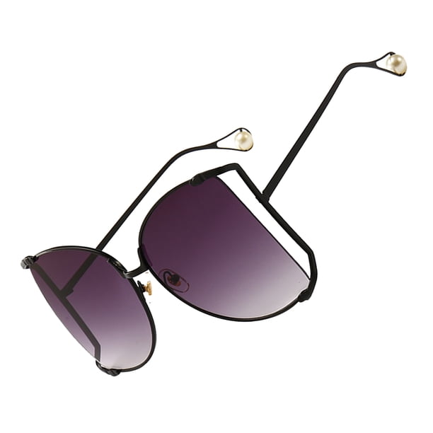 unbranded Mujer Gafas De Sol Negras Para Fiestas Con Estructura Resistente Y Liviana