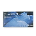 Trilon 2000 PF MC3 Disposable Vinyl Exam Gloves, LatexFree, Size Large