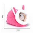 thumbnail image 4 of Injueey Casa para dormir de animales con esterilla, suministros de algodón, jaula colgante ligera, nido de animales pequeños, tienda para el hogar, Juegos de accesorios de baño Tipo 1 Injueey HA043701-01, 4 of 6