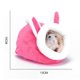 thumbnail image 3 of Moyic Casa de dormir de animales con suministros de estera, jaula colgante de algodón flexible, nido de animales pequeños cálidos para invierno, Juegos de accesorios de baño Tipo 1 Moyic HA043701-01, 3 of 6