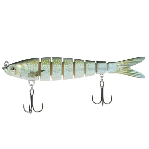 TARUOR 140mm Multi Jointed Swimbait Lifelike 8 Segment Fishing Swimbait  Minnow Lures Artificial Hard Bait Lures Fishing Tackle