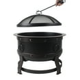 thumbnail image 2 of Pleasant Hearth OFW307R 28"Killian Wood Burning Fire Pit, 2 of 11