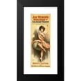 thumbnail image 2 of Strobridge and Co. Lith. 8x14 Black Modern Framed Museum Art Print Titled - Joe Weber's Burlesque of the Merry Widow (1908), 2 of 5