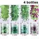 thumbnail image 1 of Purpurina 4 botellas de colores mezclados para cara, cuerpo, ojos, cabello, uñas, Festival, purpurina holográfica gruesa, diferentes tamaños, juego de colores degradados para uñas, 1 of 8