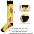 thumbnail image 3 of Coolnut 1 Pack Watermelon Pattern Compression Socks for Women Men Knee High Stocking for Running,Athletic,Medical, 3 of 6