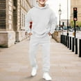 thumbnail image 2 of Boys Sweatsuit Set - 2 Piece Soft Fleece Hoodie Sweatshirt & Cargo Sweatpants, 2 of 5
