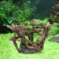 thumbnail image 4 of Pet Aquarium Fish Tank Paisaje Fotografía Prop Rockery Rock Puen madera, 4 of 8