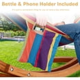 thumbnail image 6 of SUNCREAT Portable Hammock with Stand, Two Person Hammock with Stand Included, Rainbow, 6 of 8
