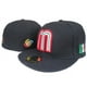 thumbnail image 5 of Gorra de tamaño cerrado de la selección nacional de México Gorra de hip hop bordada de México Gorra de béisbol con sello completo, 5 of 5