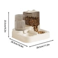thumbnail image 3 of Automatic Cat Feeder With Built In Drinking Bowl | 1.8L For Indoor With Removable Kibble Bowl For Small And Medium Breeds, 3 of 6