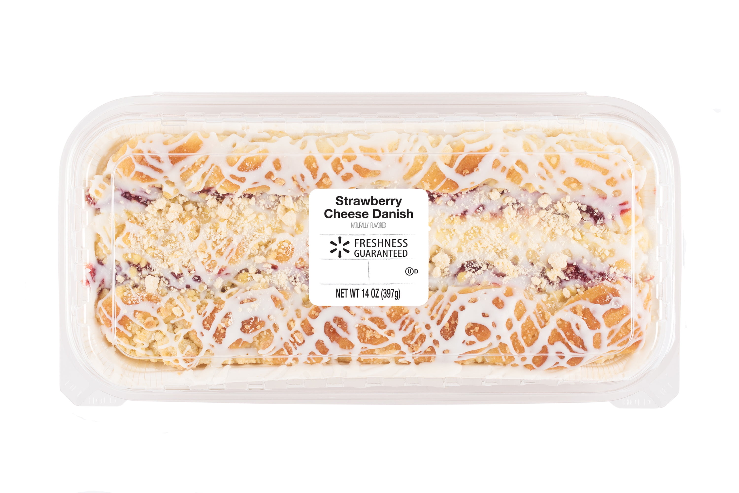 Freshness Guaranteed Strawberry Cheese Danish, 14 oz