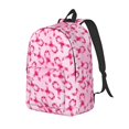 thumbnail image 1 of Fotbe Breast Cancer Ribbons Awareness Mochila de Lona con Estampado, Mochila Duradera, Mochila Versátil de Alta Calidad, Mochila Compacta Vintage-Small, 1 of 5
