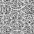thumbnail image 1 of Ahgly Company Machine Washable Indoor Square Transitional Dim Gray Area Rugs, 5' Square, 1 of 7