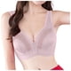 thumbnail image 3 of WILLBEST Brasier Invisible Mujer Sujetador Con Aros Y Copa Moldeadora Con Botones Frontales De Encaje Sexy Para Mujer, Tirantes Para Los Hombros, Talla Grande, 3 of 3