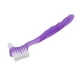 thumbnail image 4 of Cepillo de Dientes Dentaduras, Cepillo de Limpieza de Dientes Postizos Extracción de Placa Segura Cabello Suave Suave de Doble Cara para Ancianos para viajar en Casa, 4 of 7