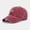 Wine, variant on Unisex Washed Cotton Baseball Cap Cute Heart Embroidered Vintage Dad Hat Adjustable Sun Visor for Couples Men Women Daily Wear