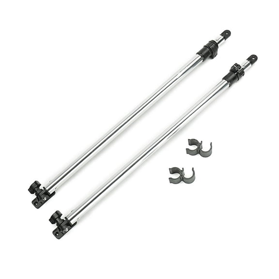 Adjustable Bimini Rear Support Poles, 1" Aluminum Support Poles,Fit Most Types of Bimini Tops