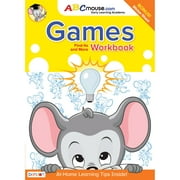 Bendon Publishing Abcmouse 80 Page Find It Games Workbook with Stickers (Paperback)
