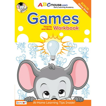 ABCmouse Letters and Words 80 Page Workbook, Paperback - Walmart.com