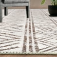 thumbnail image 4 of Haperlare Boho Moroccan Washable Area RugNon-Slip Accent Rugs Geometric Distressed Floor Carpet, 4' x 6' Beige Brown, 4 of 7
