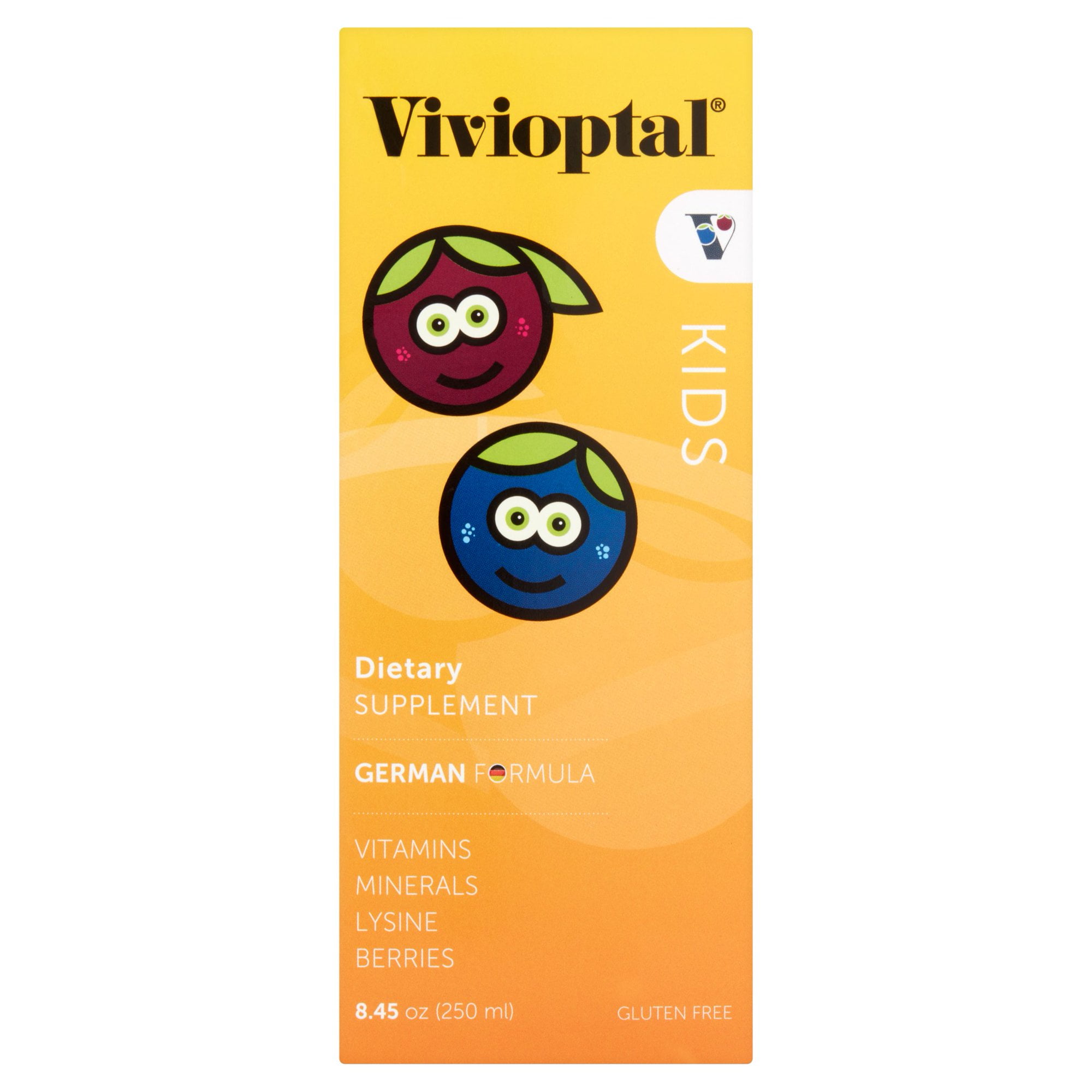 Vivioptal Multivitamins Kids W Berries 250ml + Vivioptal Protect for Men 30 ct + Vivioptal Women 30 Capsules Multivitamin and Multimineral Supplement with CoQ10 & Omega 3 Family Pack!