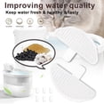 thumbnail image 3 of WECATION 10 Pack Replacement Filters for Uahpet 2L Cat Water Fountain, 3 of 5