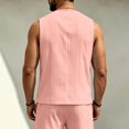 thumbnail image 4 of Men Vest Slim Fit Formal Business Wedding Prom Party Button Down Dress Waistcoat Summer Casual Sleeveless Suit Vests, XL, 4 of 4