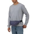 thumbnail image 3 of Easygdp Star Dog Paw Fanny Pack for Men Women,Fashion Waist Packs,Travel Hiking Chest Bag Daypack, 3 of 7