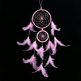 thumbnail image 1 of Agiferg Handmade Lace Dream Catcher Feather Bead Hanging Decoration Ornament Gift, 1 of 1