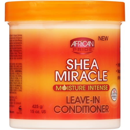 Perfect World Liquid Moisture - (2 Pack) African Pride Shea Miracle Moisture Intense Leave-In Conditioner 15 oz. Jar