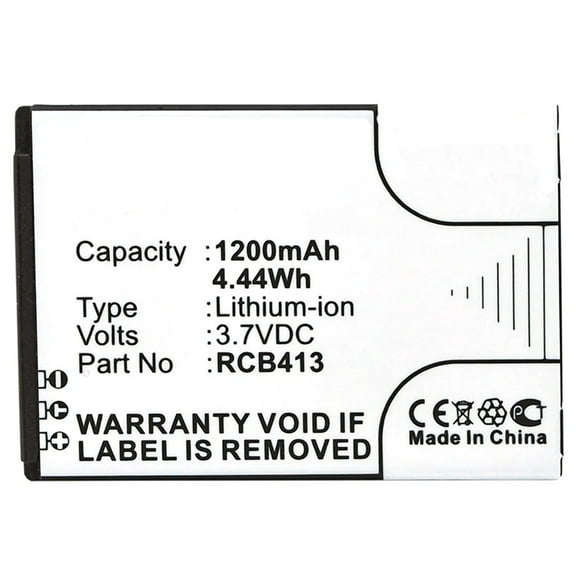 Batteries N Accessories BNA-WB-L3267 Cell Phone Battery - Li-Ion, 3.7V, 1200 mAh, Ultra High Capacity Battery - Replacement for Doro RCB413 Battery