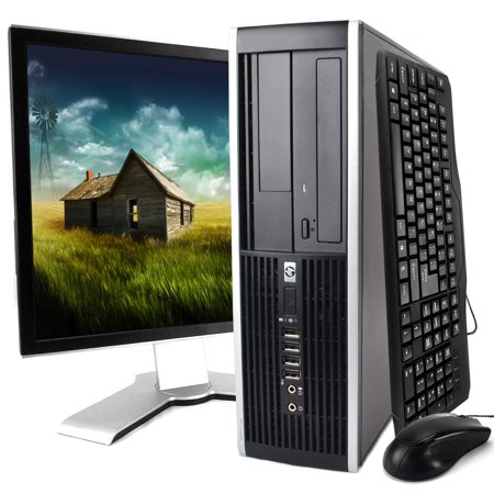 Intel Core 2 Duo Ram Refurbished HP Silver Compaq 8000 Desktop Intel Core 2 Duo 2.9GHz 4GB RAM 160GB HDD Intel GMA 4500 DVD-ROM Windows 10 Home 19'' Display Keyboard Mouse ()