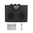 thumbnail image 4 of AROMA AG-05 Bluetooth Electric Guitar Amplifier with 5-Watt Stereo Output, Distortion, Gain, Tone Control, 3.5mm Monitor, 6.35mm Input, and Rechargeable 2200mAh Battery, 4 of 8