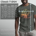 thumbnail image 5 of Men's Lion King Hakuna Matata Sunset Circle Graphic Tee Charcoal Heather Large, 5 of 11
