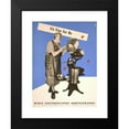 thumbnail image 2 of Lester Beall 19x24 Black Modern Framed Museum Art Print Titled - It's Fine for Us Rural Electrification Administration, U.S. Department of Agriculture (1930), 2 of 5
