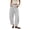 White, variant on Barrel Pants For Women Elastic Waist Loose Fit Trouser Summer Casual Beach Vacation Lounge Pants With Pockets