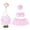 Style C(Pink), variant on Forfamy Hawaiian Goose Outfit Summer Porch Goose Outfits Bikini Goose Clothes Cute Goose Costume for Outdoor Garden Yard Decor