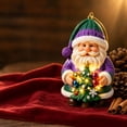 thumbnail image 4 of Clearance Santa Christmas Tree Hanging Decorations Indoor, Cute Christmas Decorative Ornaments, Acrylic Christmas Tree Pendants for Home, 4 of 6