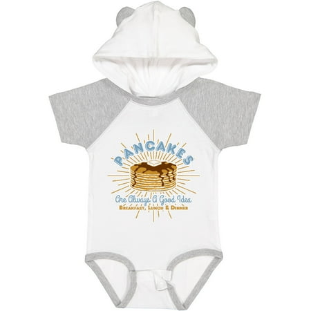

Inktastic Pancakes Good Idea Gift Baby Boy or Baby Girl Bodysuit