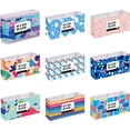 thumbnail image 2 of 90pcs Graffiti Wrap Tape 9 Style Vibrant Color Paper Labels Crafts Wrapper Sleeves Covers Vertical Tags, 2 of 7