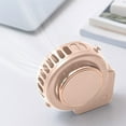 thumbnail image 4 of Fans That Blow Cold Air VibHome Neck Fans Mini Fan Hanging Neck Portable USB Rechargeable Bladeless Fan Brushless Motor Quiet Wind Cool Comfort Multifunction Fan, 4 of 8